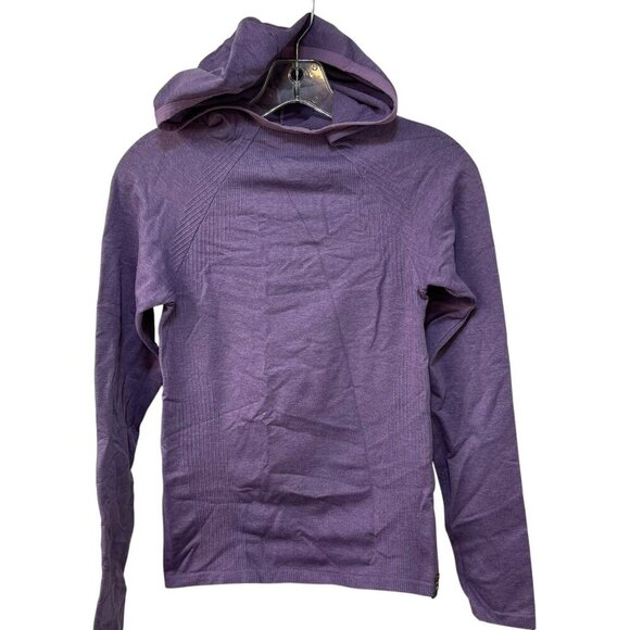 Nike Hyperwarm Hooded Sweatshirt Purple Stretchy Women’s Size Medium - Picture 1 of 7